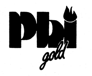 PBI GOLD logo