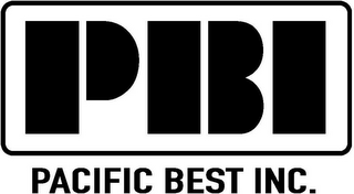 PBI PACIFIC BEST INC. logo