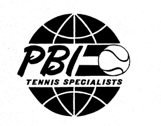 PBI TENNIS SPECIALISTS logo