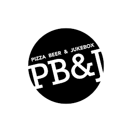 PB&J PIZZA BEER & JUKEBOX logo