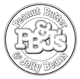 PB&J'S PEANUT BUTTER & JELLY BEANS logo