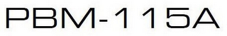PBM-115A logo