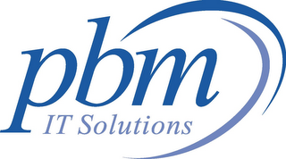 PBM IT SOLUTIONS logo
