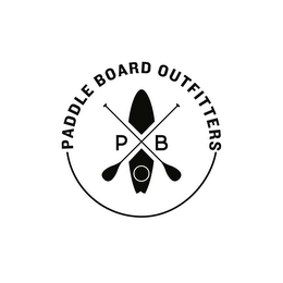 PBO PADDLE BOARD OUTFITTERS logo
