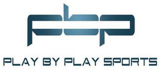 PBP PLAY BY PLAY SPORTS logo
