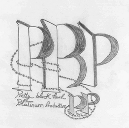 PBP PP PRETTY BLACK PEARL PLATINUM PRODUCTION logo