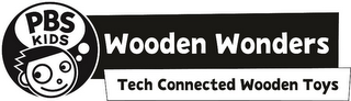 PBS KIDS WOODEN WONDERS TECH CONNECTED WOODEN TOYS logo