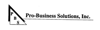 PBS PRO-BUSINESS SOLUTIONS, INC. logo