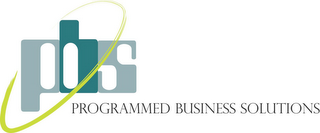 PBS PROGRAMMED BUSINESS SOLUTIONS logo