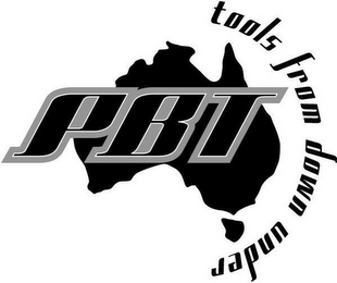 PBT TOOLS FROM DOWN UNDER logo