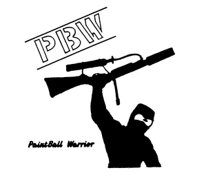 PBW PAINT BALL WARRIOR logo