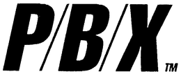 P/B/X logo