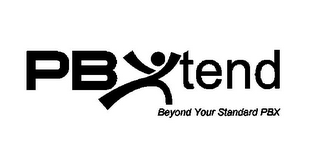 PBXTEND BEYOND YOUR STANDARD PBX logo