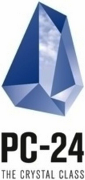 PC-24 THE CRYSTAL CLASS logo