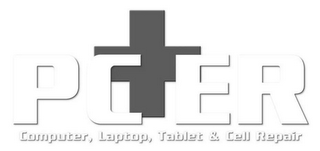 PC + ER COMPUTER, LAPTOP, TABLET & CELL REPAIR logo
