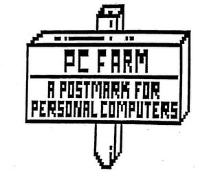 PC FARM A POSTMARK FOR PERSONAL COMPUTERS logo
