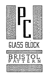 PC GLASS BLOCK BRISTOL PATTERN logo