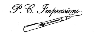 P.C. IMPRESSIONS logo