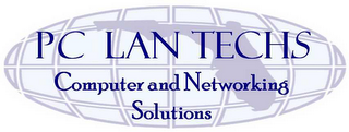 PC LAN TECHS COMPUTER AND NETWORKING SOLUTIONS logo