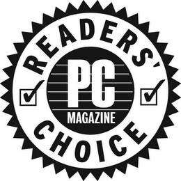 PC MAGAZINE READERS' CHOICE logo
