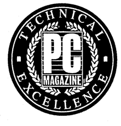 PC MAGAZINE TECHNICAL EXCELLENCE logo