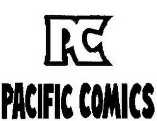 PC PACIFIC COMICS logo
