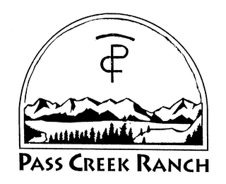 PC PASS CREEK RANCH logo