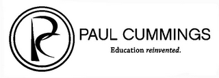 PC PAUL CUMMINGS EDUCATION REINVENTED. logo