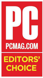 PC PCMAG.COM EDITORS' CHOICE logo