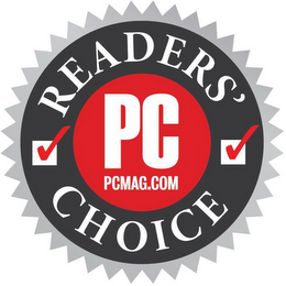 PC PCMAG.COM READERS' CHOICE logo