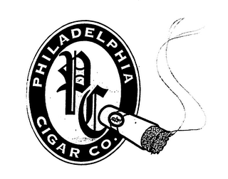 PC PHILADELPHIA CIGAR CO. logo
