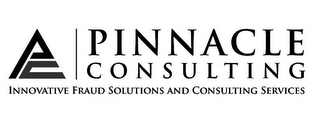 PC PINNACLE CONSULTING INNOVATIVE FRAUDSOLUTIONS AND CONSULTING SERVICES logo