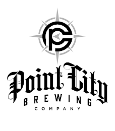 PC POINT CITY BREWING COMPANY logo