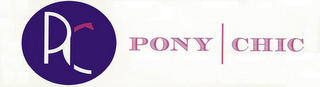 PC PONY CHIC logo