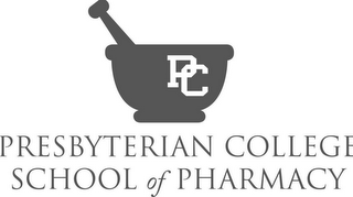 PC PRESBYTERIAN COLLEGE SCHOOL OF PHARMACY logo