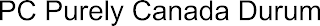 PC PURELY CANADA DURUM logo