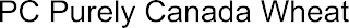 PC PURELY CANADA WHEAT logo