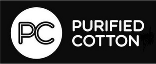 PC PURIFIED COTTON logo