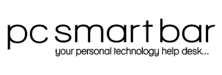 PC SMART BAR YOUR PERSONAL TECHNOLOGY HELP DESK... logo