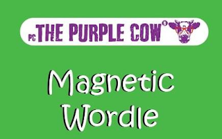 PC THE PURPLE COW MAGNETIC WORDLE logo
