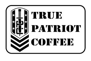 PC TRUE PATRIOT COFFEE logo