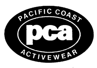PCA PACIFIC COAST ACTIVEWEAR logo