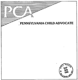 PCA PENNSYLVANIA ADVOCATE logo