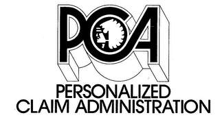 PCA PERSONALIZED CLAIM ADMINISTRATION logo