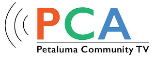 PCA PETALUMA COMMUNITY TV logo