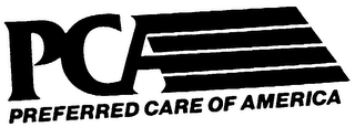PCA PREFERRED CARE OF AMERICA logo