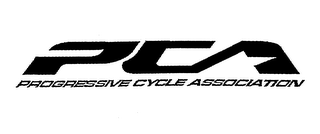 PCA PROGRESSIVE CYCLE ASSOCIATION logo