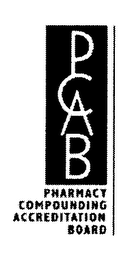 PCAB PHARMACY COMPOUNDING ACCREDITATION BOARD logo