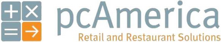 PCAMERICA RETAIL AND RESTAURANT SOLUTIONS logo