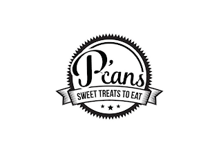 P'CANS SWEET TREATS TO EAT logo